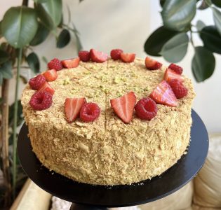 Tarta Napoleón-Milhojas