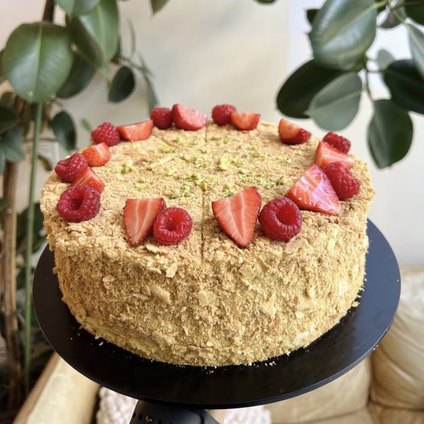 Tarta Napoleón-Milhojas